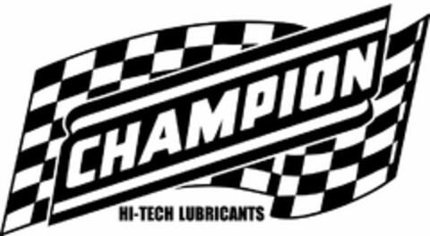 CHAMPION HI-TECH LUBRICANTS Logo (USPTO, 25.06.2018)