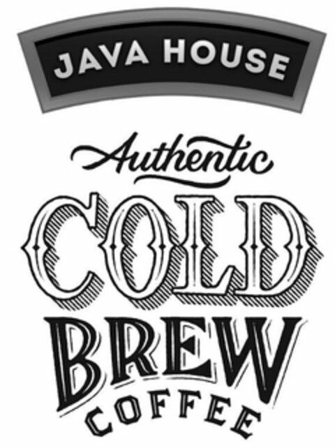 JAVA HOUSE AUTHENTIC COLD BREW COFFEE Logo (USPTO, 16.07.2018)