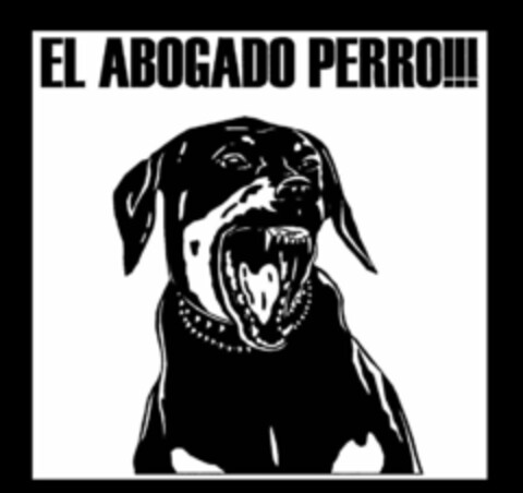 EL ABOGADO PERRO!!! Logo (USPTO, 06.08.2018)