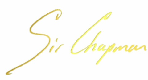 SIR CHAPMAN Logo (USPTO, 08/14/2018)