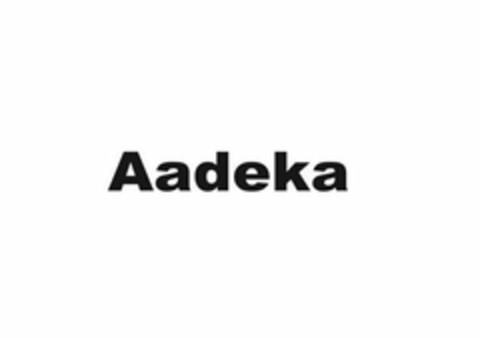 AADEKA Logo (USPTO, 16.09.2018)