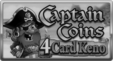 CAPTAIN COINS 4 CARD KENO Logo (USPTO, 09/28/2018)