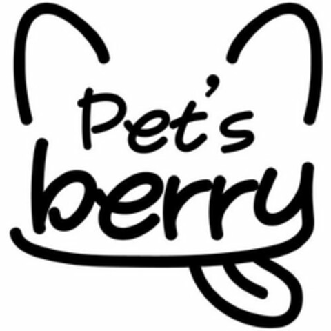 PET'S BERRY Logo (USPTO, 26.12.2018)