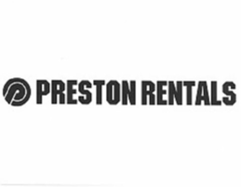 P PRESTON RENTALS Logo (USPTO, 18.03.2019)
