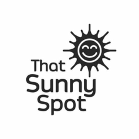 THAT SUNNY SPOT Logo (USPTO, 04/15/2019)