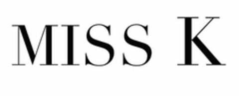 MISS K Logo (USPTO, 05/30/2019)