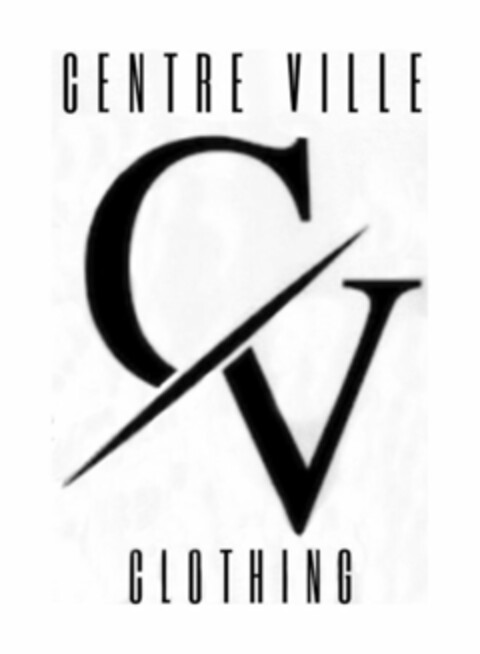 CV CENTRE VILLE CLOTHING Logo (USPTO, 21.06.2019)