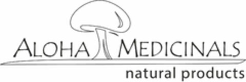 ALOHA MEDICINALS NATURAL PRODUCTS Logo (USPTO, 02.07.2019)