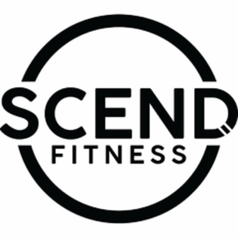 SCEND FITNESS Logo (USPTO, 07/13/2019)