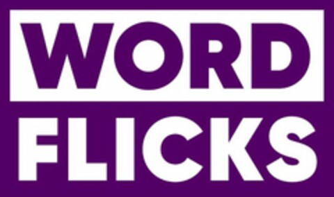 WORD FLICKS Logo (USPTO, 06.08.2019)