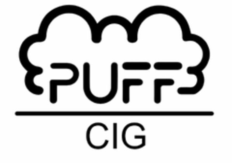 PUFF CIG Logo (USPTO, 16.12.2019)