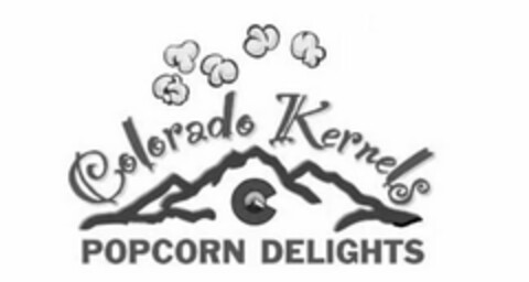 COLORADO KERNELS C POPCORN DELIGHTS Logo (USPTO, 03.07.2020)
