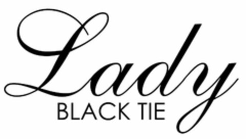 LADY BLACK TIE Logo (USPTO, 21.07.2020)