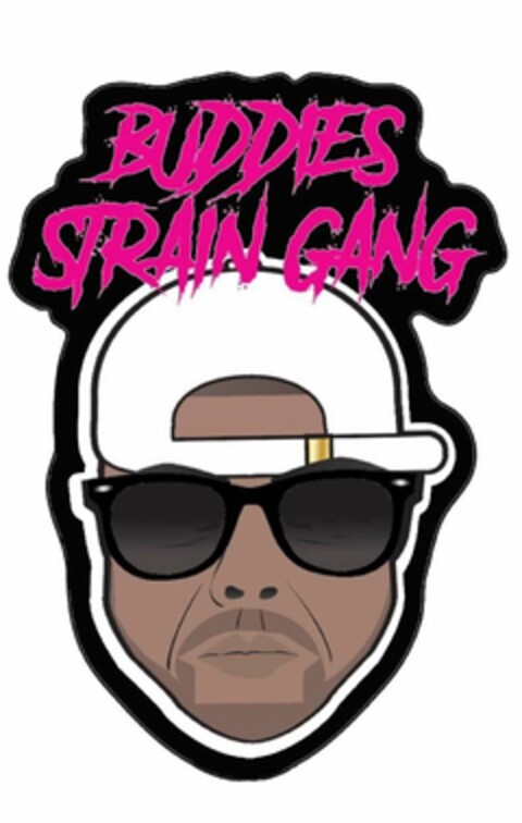 BUDDIES STRAIN GANG Logo (USPTO, 08/20/2020)