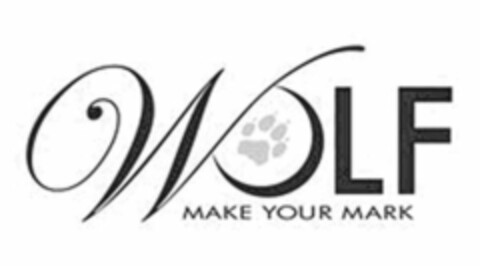 WOLF MAKE YOUR MARK Logo (USPTO, 12/30/2008)