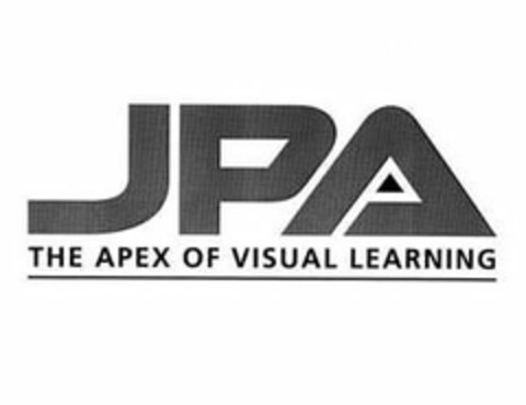 JPA THE APEX OF VISUAL LEARNING Logo (USPTO, 04.09.2009)