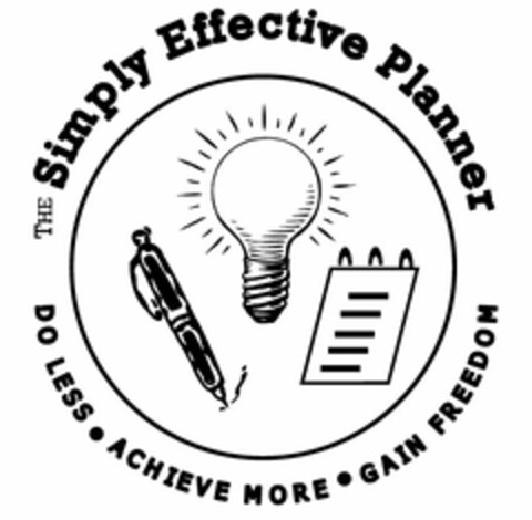 THE SIMPLY EFFECTIVE PLANNER DO LESS ACHIEVE MORE GAIN FREEDOM Logo (USPTO, 14.10.2009)