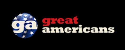 GA GREAT AMERICANS Logo (USPTO, 05.02.2010)