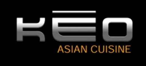 KEO ASIAN CUISINE Logo (USPTO, 26.02.2010)