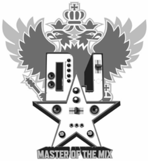 DJ MASTER OF THE MIX Logo (USPTO, 16.06.2010)