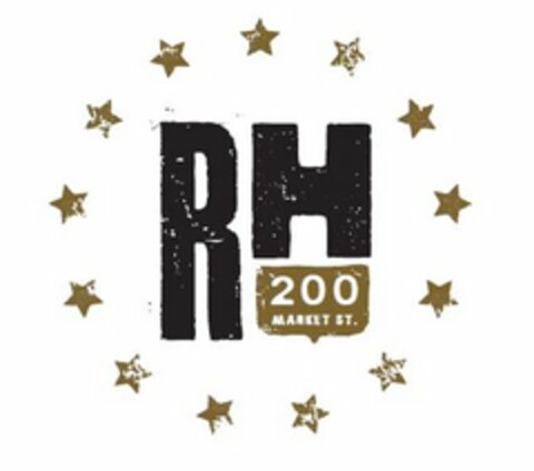 RH 200 MARKET ST. Logo (USPTO, 12.07.2010)