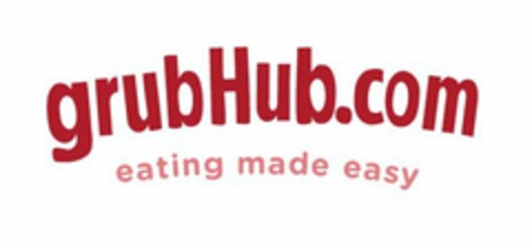 GRUBHUB.COM EATING MADE EASY Logo (USPTO, 23.08.2010)