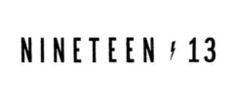 NINETEEN 13 Logo (USPTO, 09/14/2010)