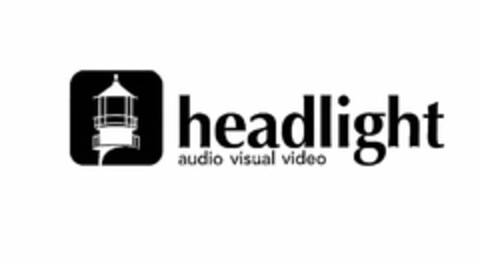 HEADLIGHT AUDIO VISUAL VIDEO Logo (USPTO, 18.11.2010)