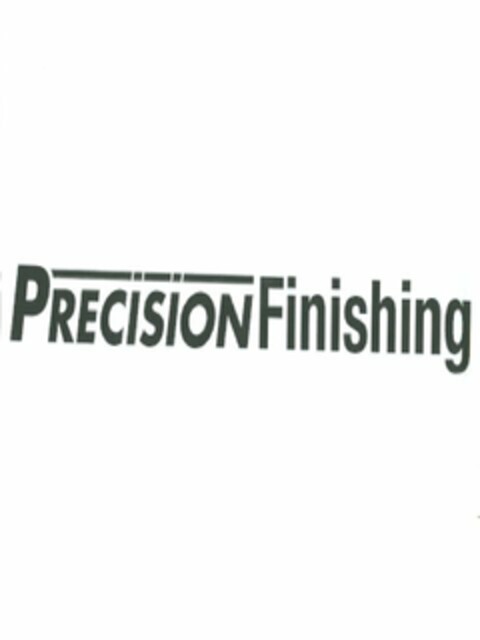 PRECISION FINISHING Logo (USPTO, 24.02.2011)