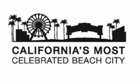 CALIFORNIA'S MOST CELEBRATED BEACH CITY Logo (USPTO, 03.03.2011)