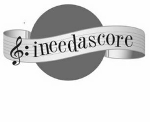 INEEDASCORE Logo (USPTO, 10.05.2011)