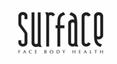 SURFACE FACE BODY HEALTH Logo (USPTO, 28.10.2011)