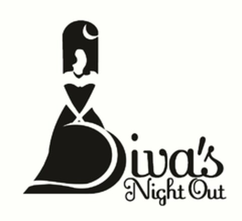 DIVA'S NIGHT OUT Logo (USPTO, 16.11.2011)