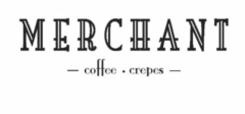 MERCHANT COFFEE · CREPES Logo (USPTO, 30.04.2012)