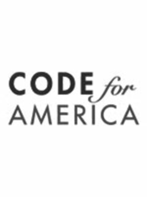CODE FOR AMERICA Logo (USPTO, 13.09.2012)