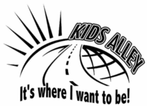 KIDS ALLEY IT'S WHERE I WANT TO BE! Logo (USPTO, 16.10.2012)