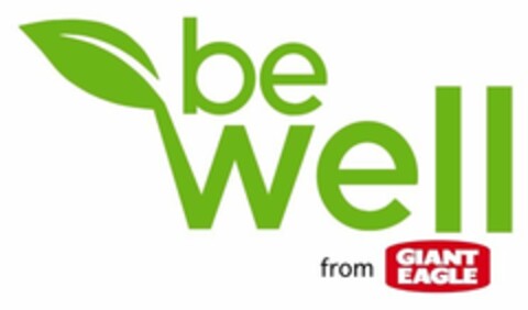 BE WELL FROM GIANT EAGLE Logo (USPTO, 25.02.2013)