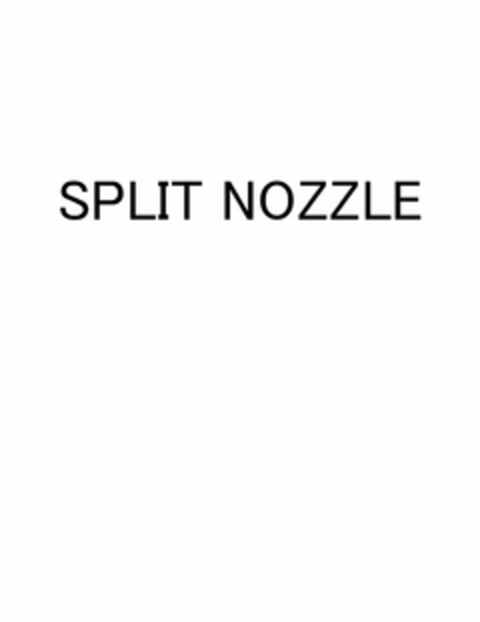 SPLIT NOZZLE Logo (USPTO, 22.06.2013)