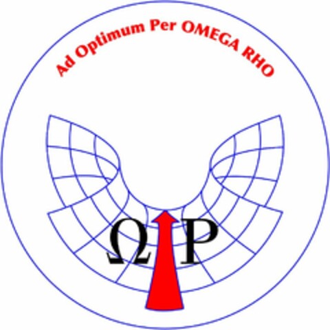 AD OPTIMUM PER OMEGA RHO Logo (USPTO, 21.04.2014)
