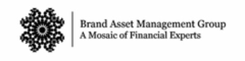 BRAND ASSET MANAGEMENT GROUP A MOSAIC OF FINANCIAL EXPERTS Logo (USPTO, 04/22/2014)