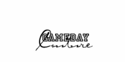 GAMEDAY COUTURE Logo (USPTO, 20.11.2014)