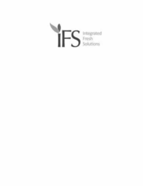 IFS INTEGRATED FRESH SOLUTIONS Logo (USPTO, 26.03.2015)