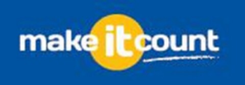 MAKE IT COUNT Logo (USPTO, 28.04.2015)