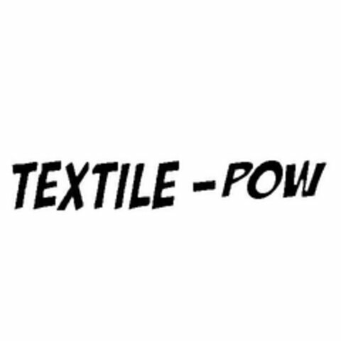TEXTILE-POW Logo (USPTO, 05/12/2015)