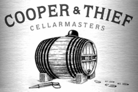 COOPER & THIEF CELLAR MASTERS Logo (USPTO, 05.05.2016)