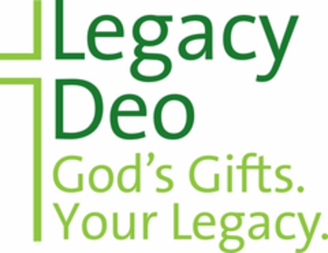 LEGACY DEO GOD'S GIFTS. YOUR LEGACY. Logo (USPTO, 28.06.2016)