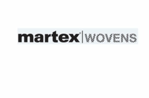 MARTEX|WOVENS Logo (USPTO, 29.06.2016)