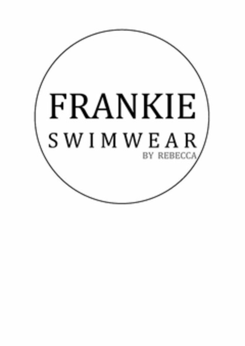 FRANKIE SWIMWEAR BY REBECCA Logo (USPTO, 02/28/2017)