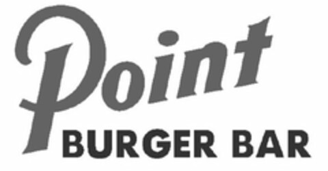 POINT BURGER BAR Logo (USPTO, 25.04.2017)