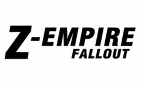 Z-EMPIRE FALLOUT Logo (USPTO, 03.05.2017)